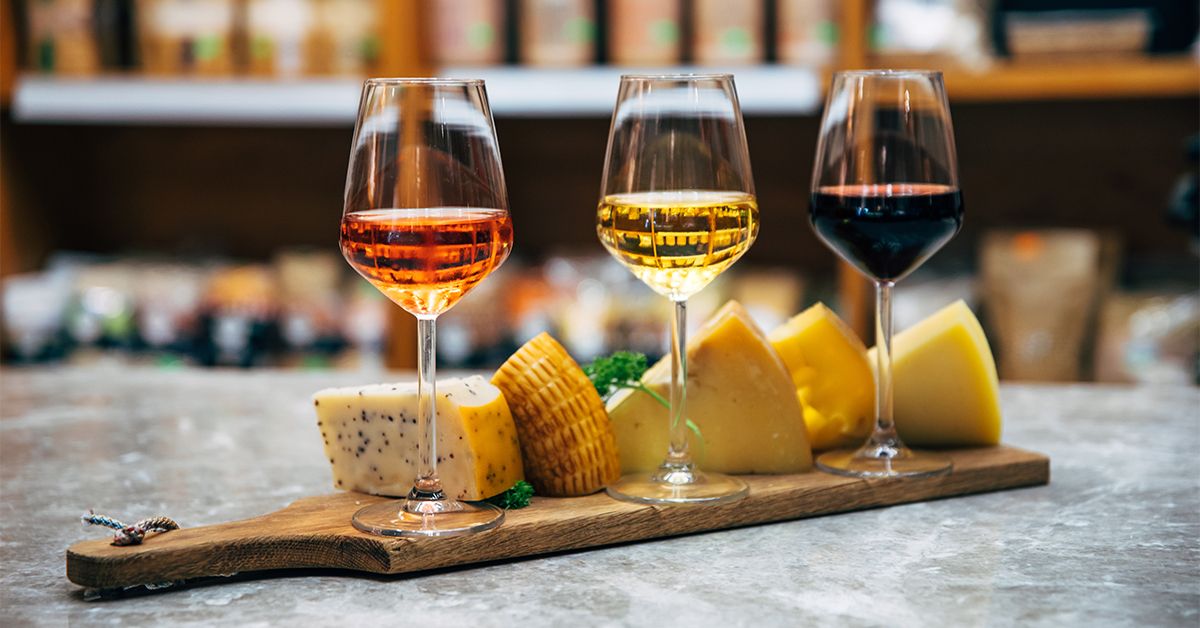 tipos de vino y maridaje