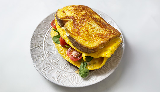 sandwich de huevo